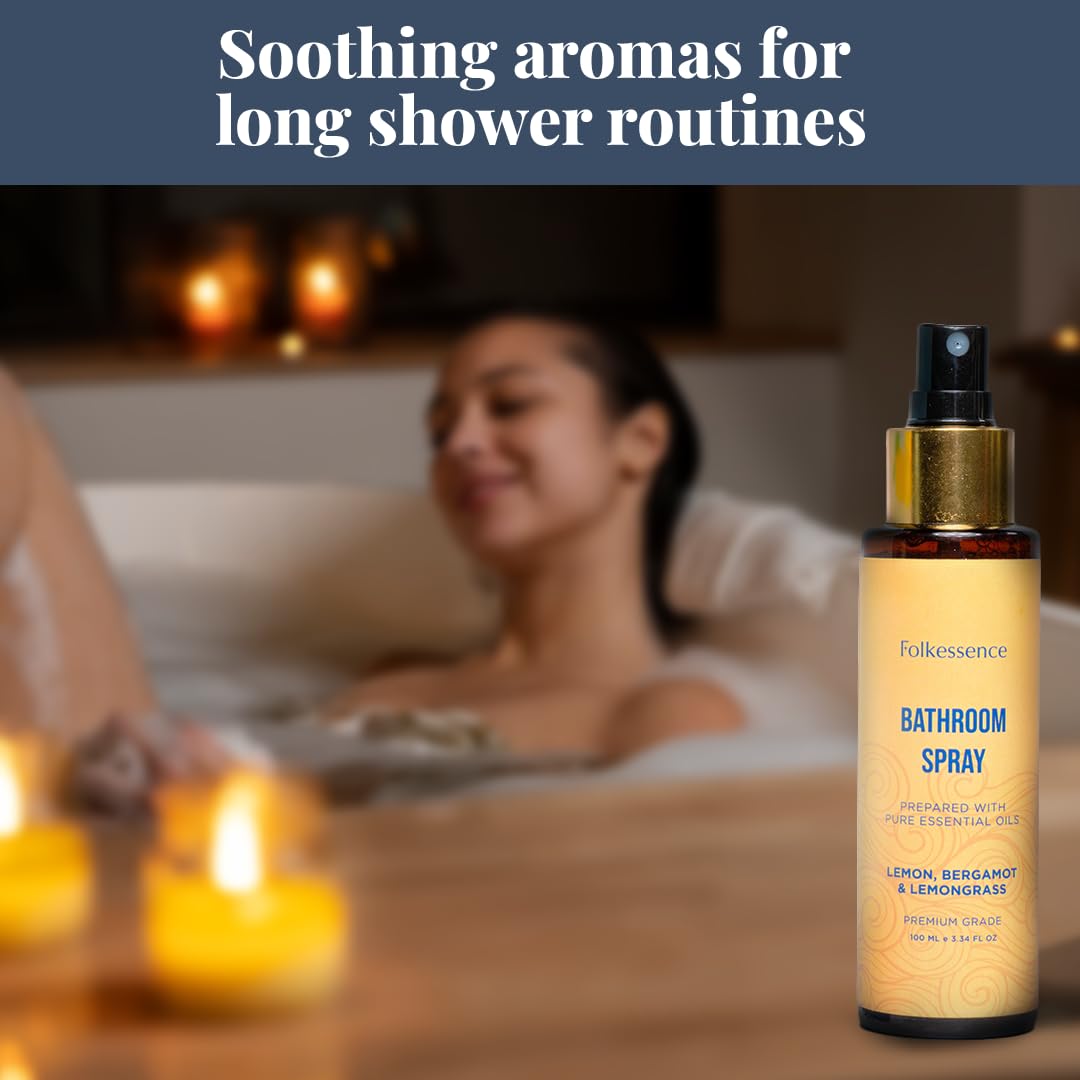 Folkulture 100ml Room & Shower Spray Bathroom