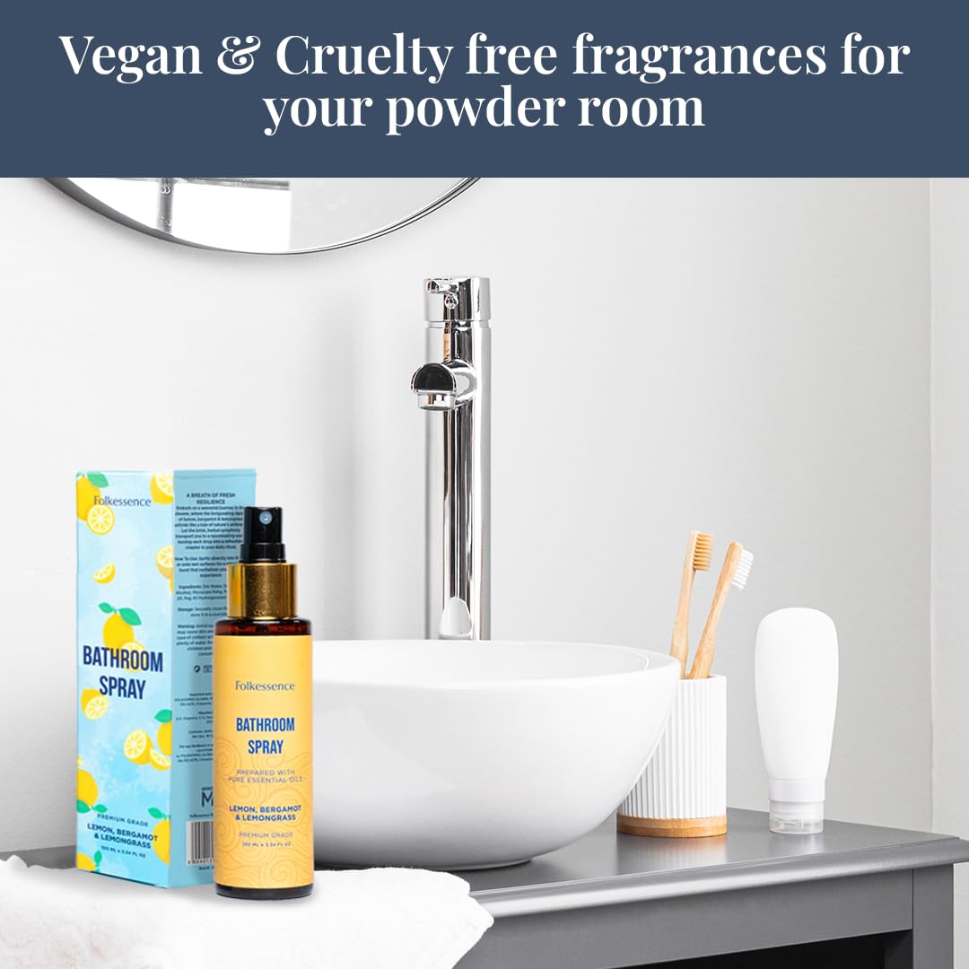 Folkulture 100ml Room & Shower Spray Bathroom