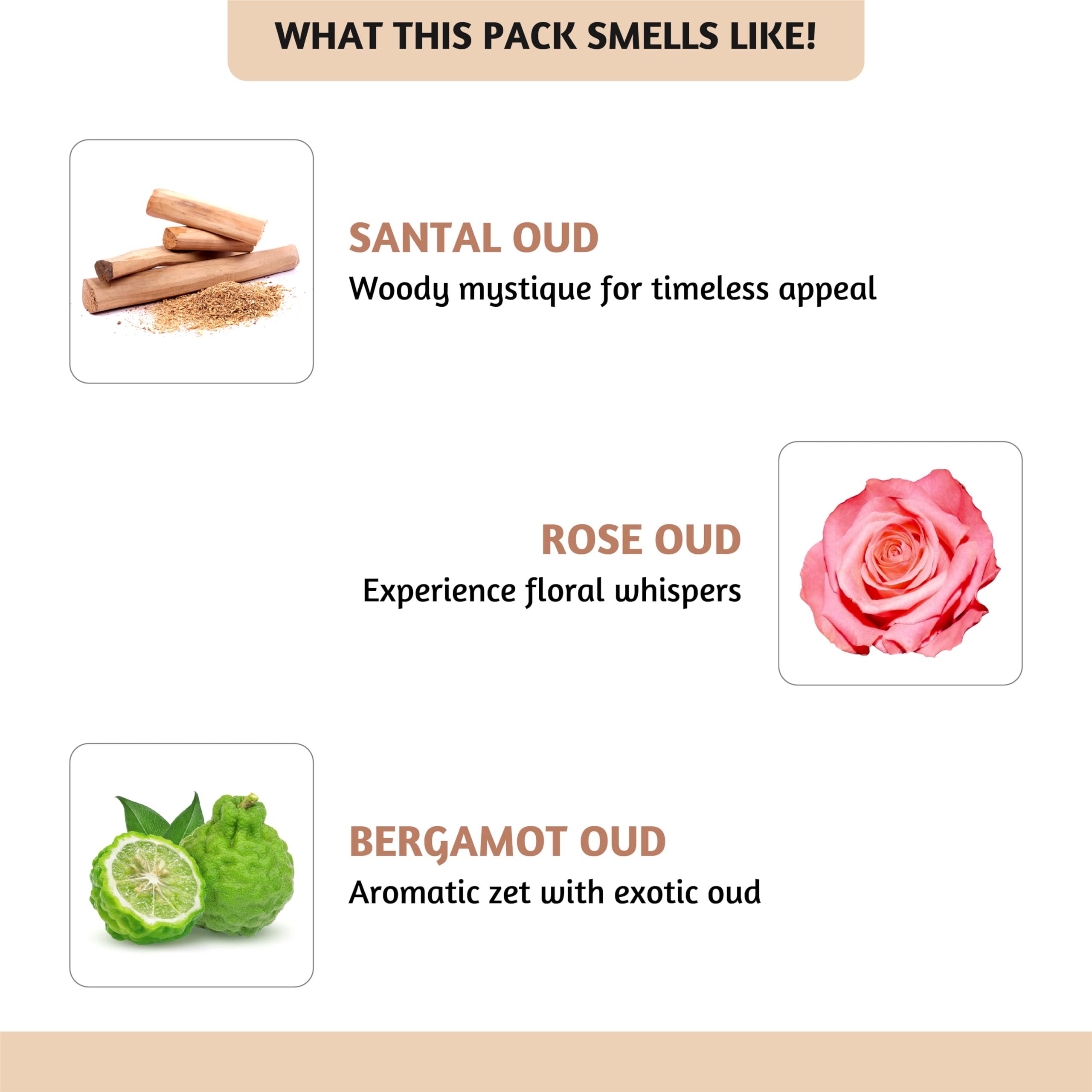 Folkulture Set of 6, 10ml Premium Fragrance Oils Oud Indulgence