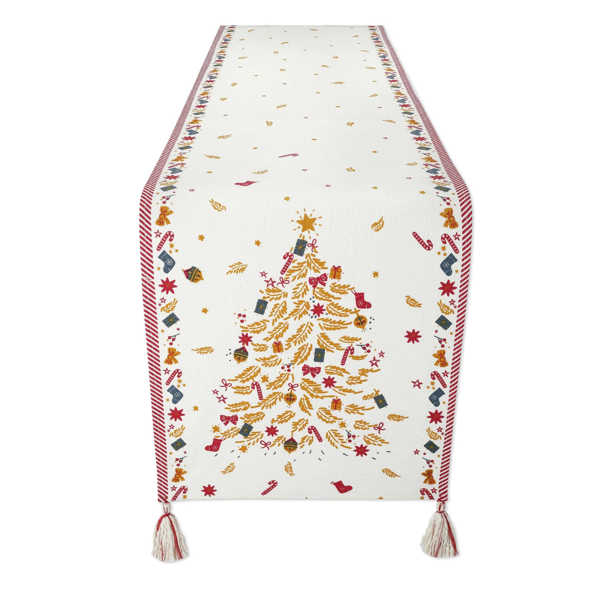 Folkulture 14" x 72"  Table Runner - Very Merry