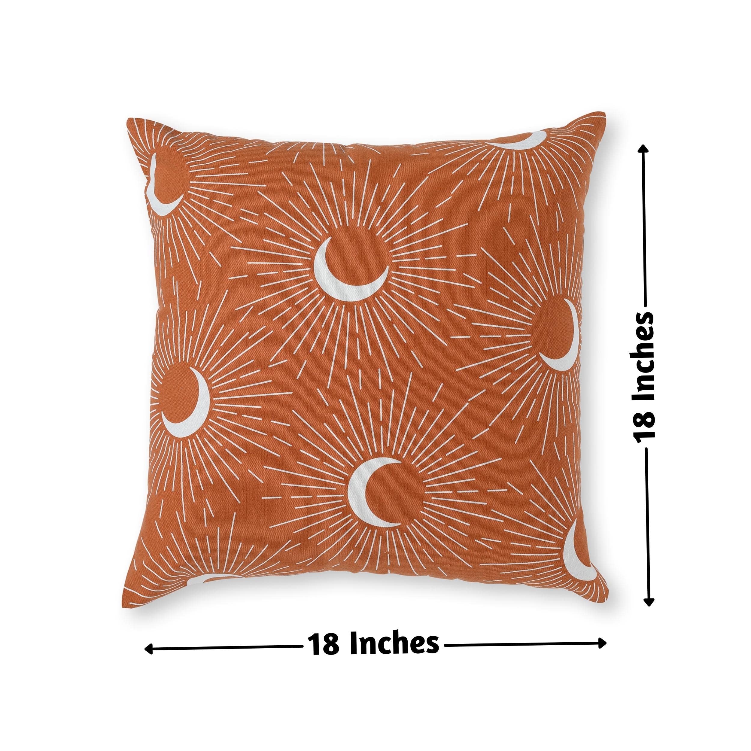 Folkulture Set of 4 Cushion Cover Celestial 18" x 18"